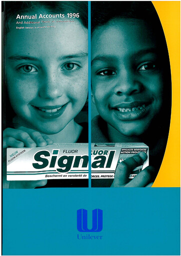 Thumbnail Unilever Annual Report 1996