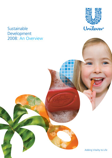 Thumbnail Unilever Sustainability Report 2008