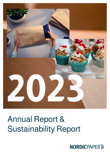 Thumbnail Nordic Paper Annual Report 2023