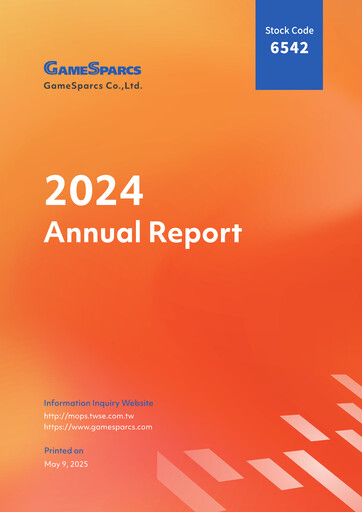 Thumbnail Gamesparcs Annual Report 2024