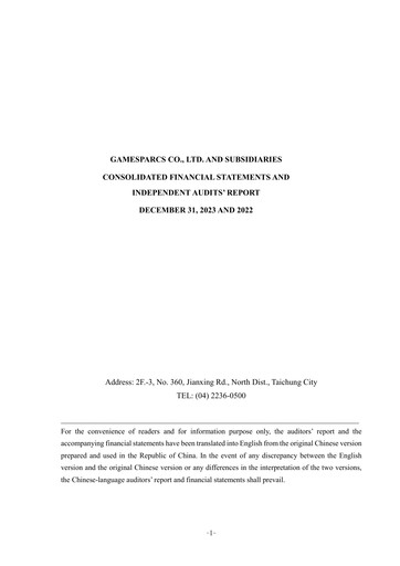 Miniature Gamesparcs Bilan financier 2023