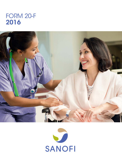 Thumbnail Sanofi Annual Report 2016