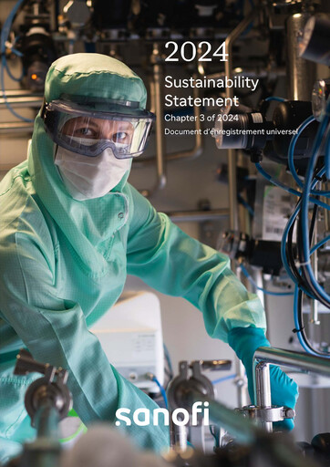 Thumbnail Sanofi ESG Report 2024