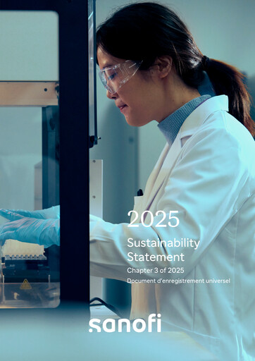 Thumbnail Sanofi ESG Report 2025