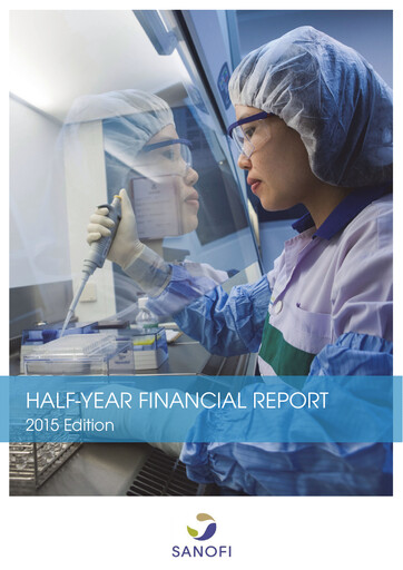 Thumbnail Sanofi Half-year Report 2015-h1