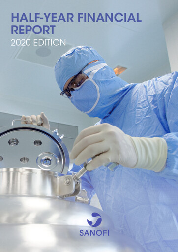 Thumbnail Sanofi Half-year Report 2020-h1