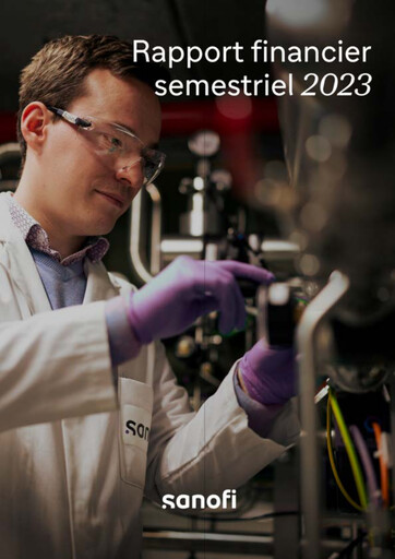 Thumbnail Sanofi Half-year Report 2023-h1
