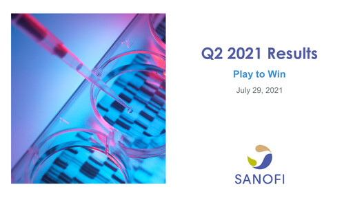 Thumbnail Sanofi Quarterly Report 2021-q2
