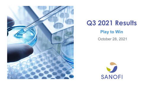 Thumbnail Sanofi Quarterly Report 2021-q3