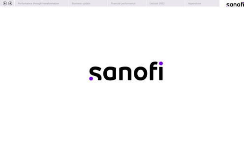 Thumbnail Sanofi Quarterly Report 2022-q3