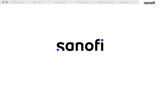 Vorschaubild Sanofi Quartalsbericht 2023-q3