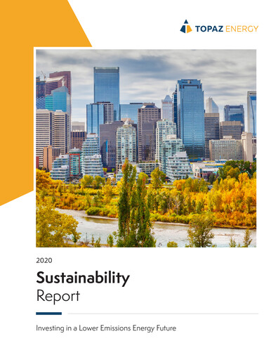Thumbnail Topaz Energy Sustainability Report 2020