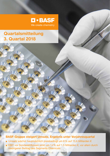 Thumbnail BASF Quarterly Report 2018-q3