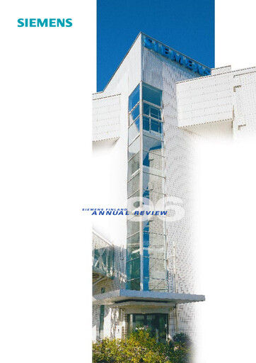 Thumbnail Siemens Annual Report 1996