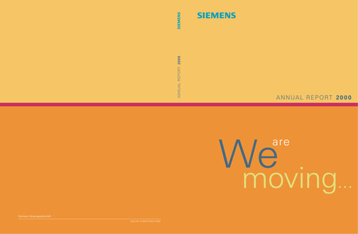 Thumbnail Siemens Annual Report 2000