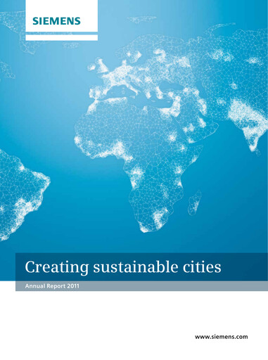 Thumbnail Siemens Annual Report 2011