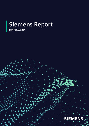 Thumbnail Siemens Annual Report 2021