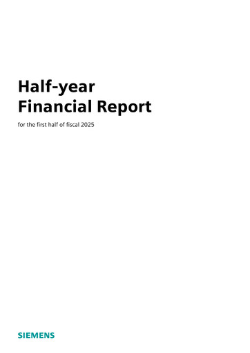 Thumbnail Siemens Half-year Report 2025-h1