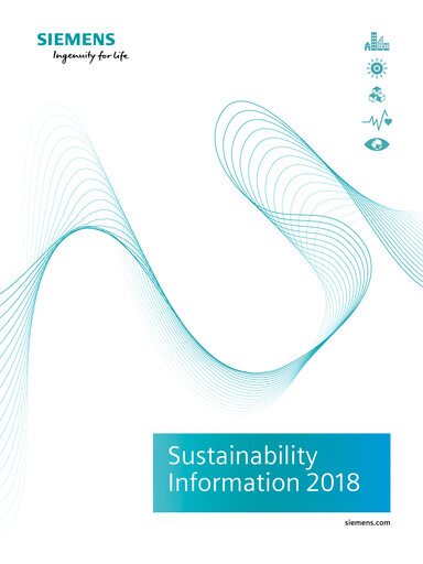 Thumbnail Siemens Sustainability Report 2018