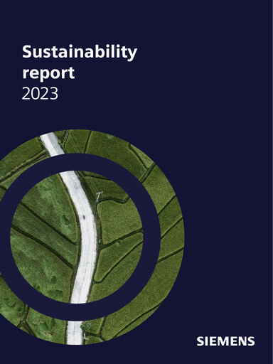 Thumbnail Siemens Sustainability Report 2023