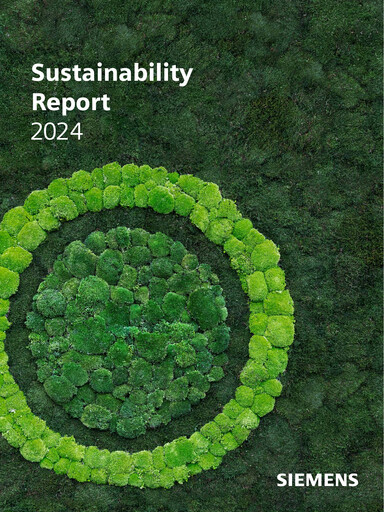 Thumbnail Siemens Sustainability Report 2024