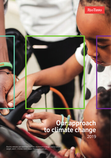 Thumbnail Rio Tinto ESG Report 2019