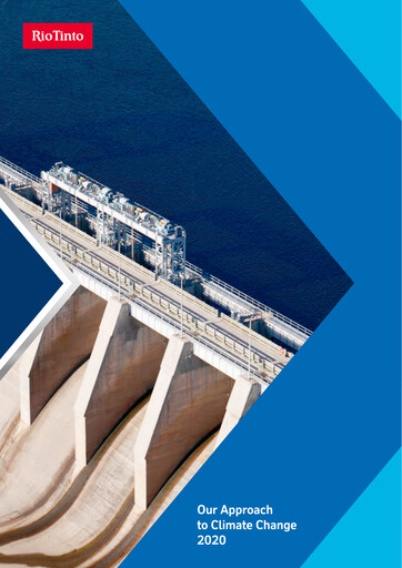 Thumbnail Rio Tinto ESG Report 2020