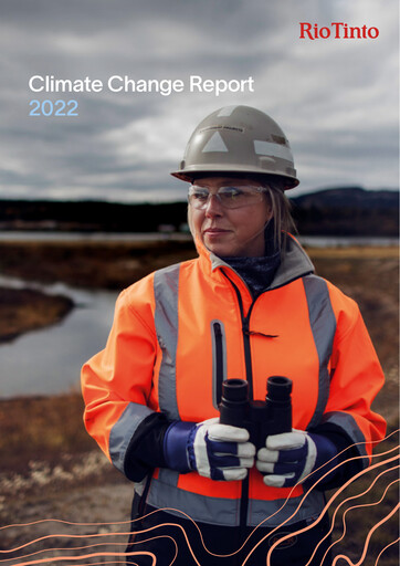 Thumbnail Rio Tinto ESG Report 2022