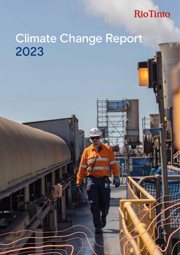 Thumbnail Rio Tinto ESG Report 2023