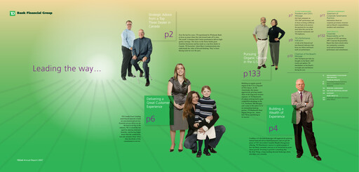 Thumbnail Toronto Dominion Bank Annual Report 2007