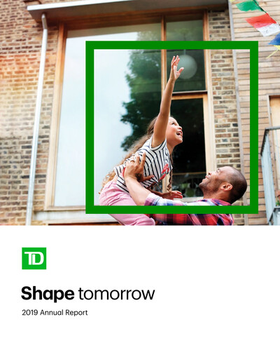 Thumbnail Toronto Dominion Bank Annual Report 2019