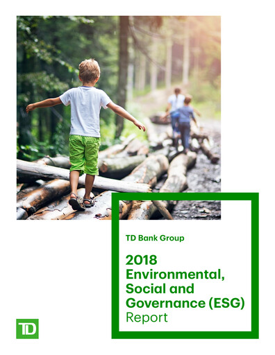 Thumbnail Toronto Dominion Bank ESG Report 2018