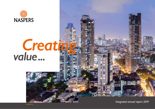 Thumbnail Naspers Annual Report 2019