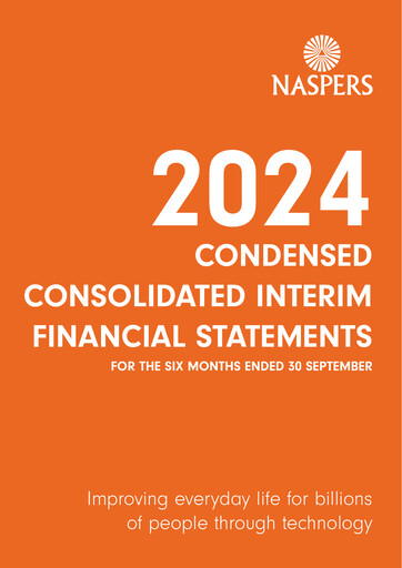 Vorschaubild Naspers Finanzmitteilung 2025-h1