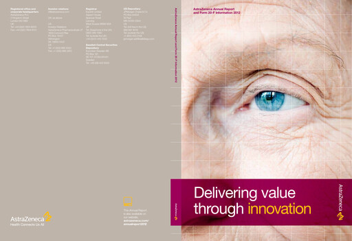 Thumbnail AstraZeneca Annual Report 2012