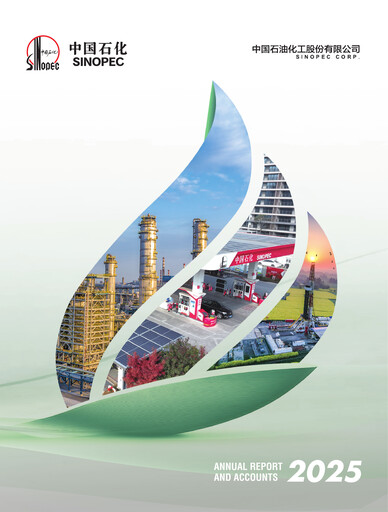 Miniature Sinopec Rapport annuel 2025