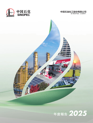 Miniature Sinopec Rapport annuel 2025