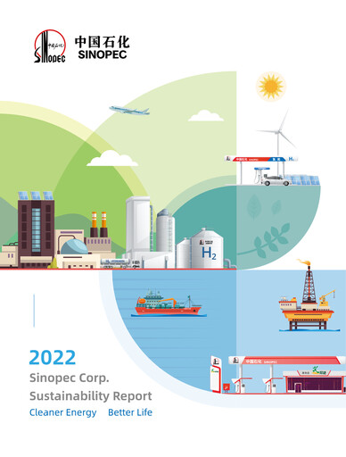 Thumbnail Sinopec Sustainability Report 2022