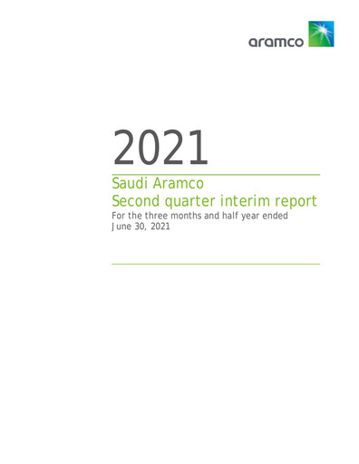 Thumbnail Saudi Aramco Half-year Report 2021-h1