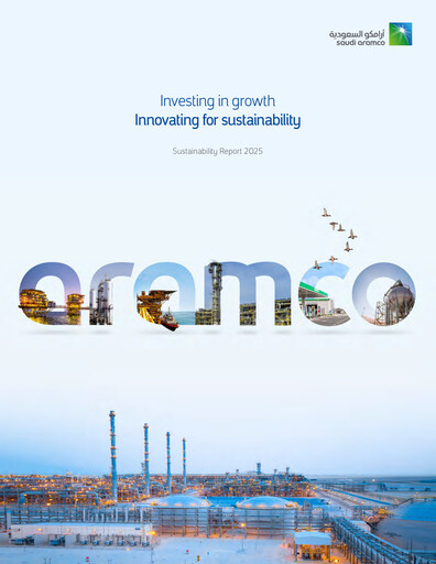 Thumbnail Saudi Aramco Sustainability Report 2025