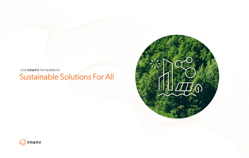 Miniature Hanwha Solutions Rapport de durabilité 2024