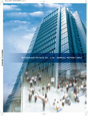 Thumbnail Mitsubishi Estate Annual Report 2003