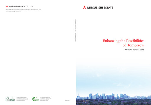Thumbnail Mitsubishi Estate Annual Report 2015