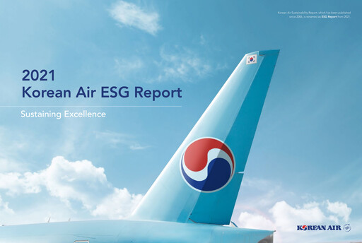 Miniature Korean Air Lines Rapport ESG 2021
