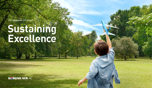 Miniature Korean Air Lines Rapport ESG 2023