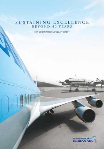 Thumbnail Korean Air Lines Sustainability Report 2009
