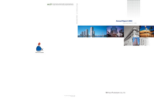 Thumbnail Mitsui Fudosan Annual Report 2002