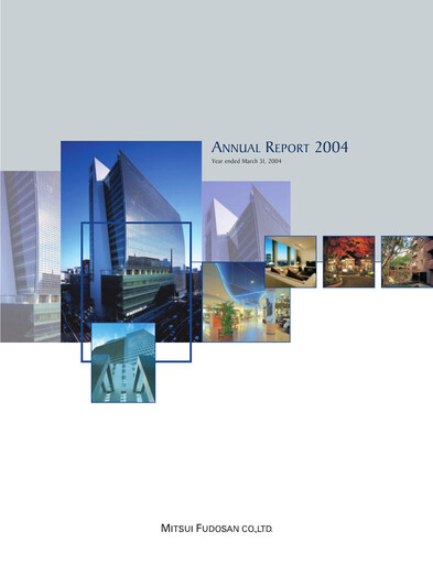 Thumbnail Mitsui Fudosan Annual Report 2004