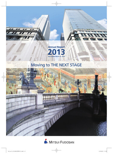 Thumbnail Mitsui Fudosan Annual Report 2013