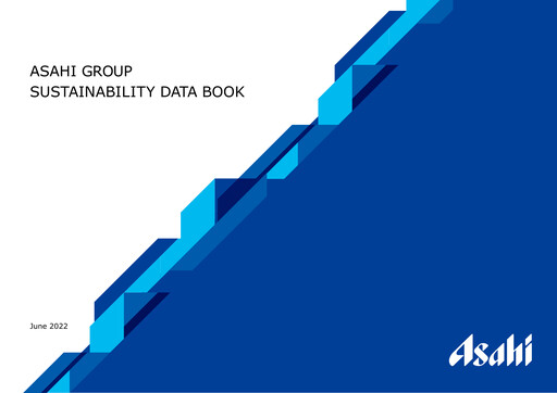 Thumbnail Asahi Group Sustainability Report 2022
